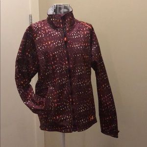 Maroon Under Armour coldgear jacket